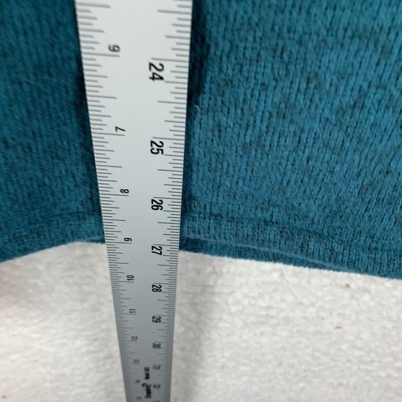 Telluride Fleece Jacket Full Zip Mens Large Teal Performance  8596 - Picture 5 of 8